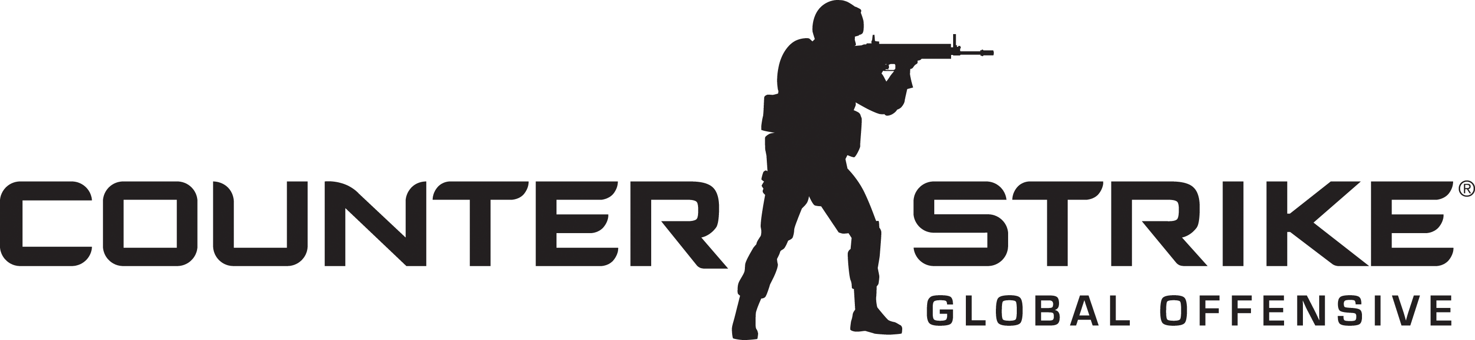 R Globaloffensive Banner Competition - Cs Go Logo Png (2897x668), Png Download