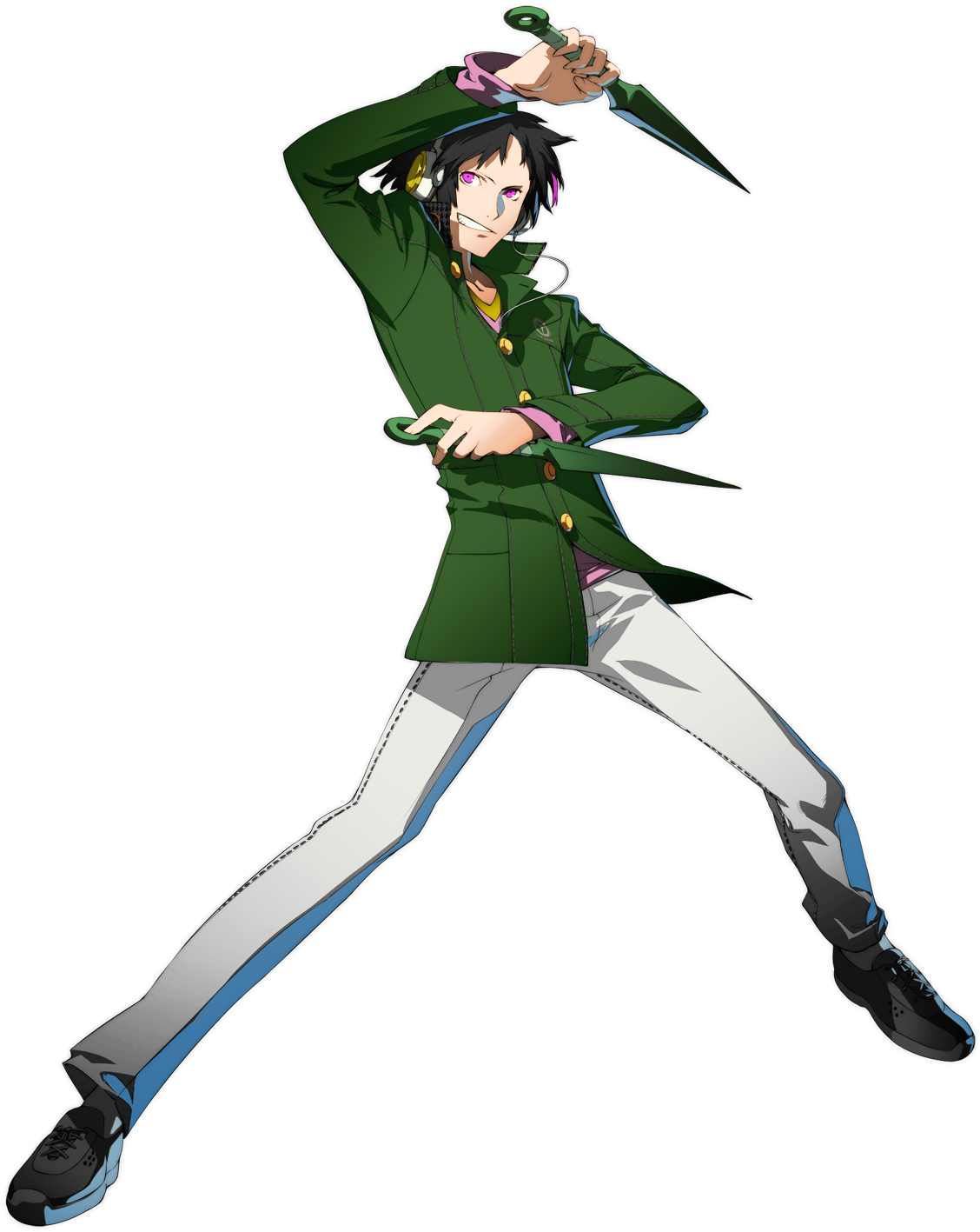 Png - Rwby Ren Concept Art (1200x1600), Png Download