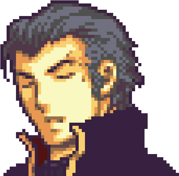 “ The Thracia 776 Sprites Suck So Here's A Reinhardt - Fire Emblem Reinhardt Sprite (500x412), Png Download