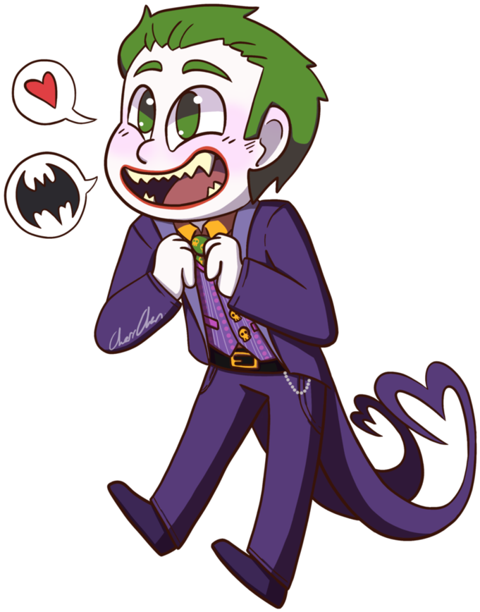 Tiny Joker - Drawing (894x894), Png Download