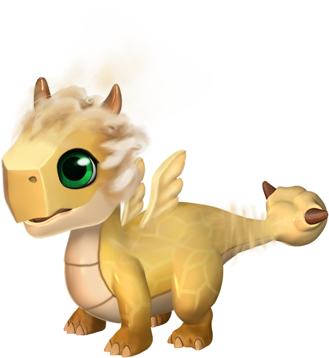 Dust Dragon Baby - Portable Network Graphics (1123x1220), Png Download
