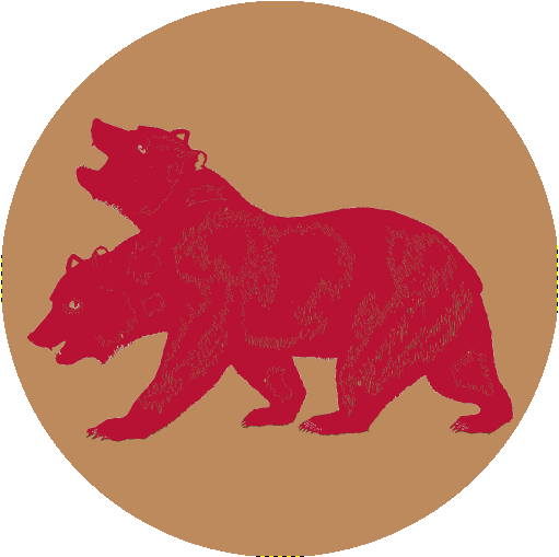 New California Republic - California Bear Png (511x509), Png Download