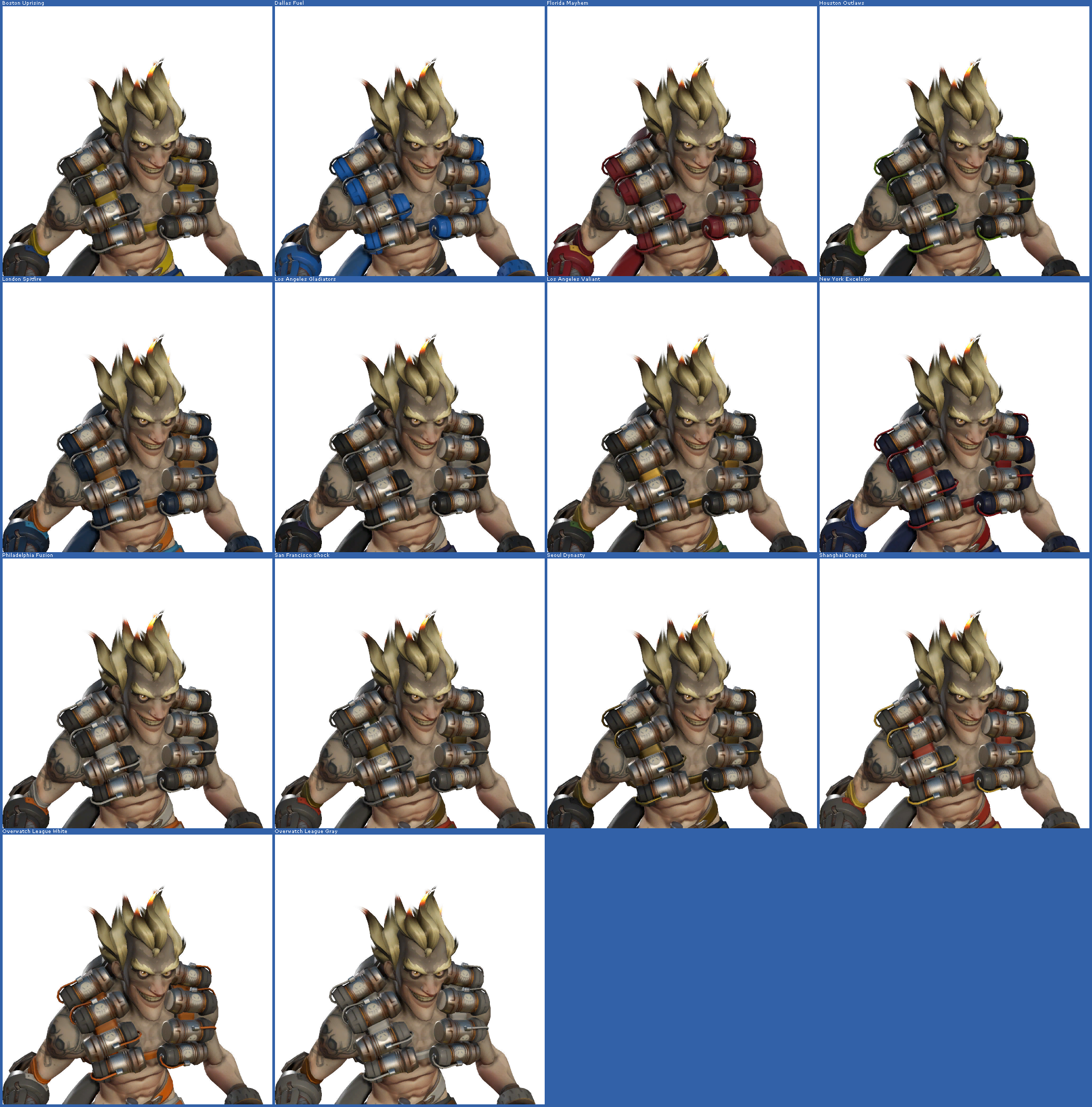 Click For Full Sized Image Junkrat - Computer (2073x2101), Png Download