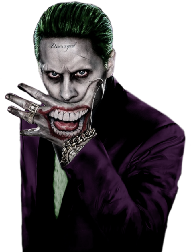 Joker By Cptcommunist - Jared Leto Joker (772x1000), Png Download