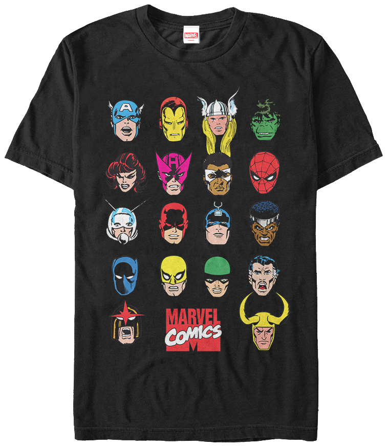 Marvel Comics Karnak T-shirt Guest Starring Some Other - Marvel Classic T Shirt (756x874), Png Download