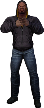 Marvel's Luke Cage Hood Up Costume - Transparent Luke Cage Netflix (300x420), Png Download