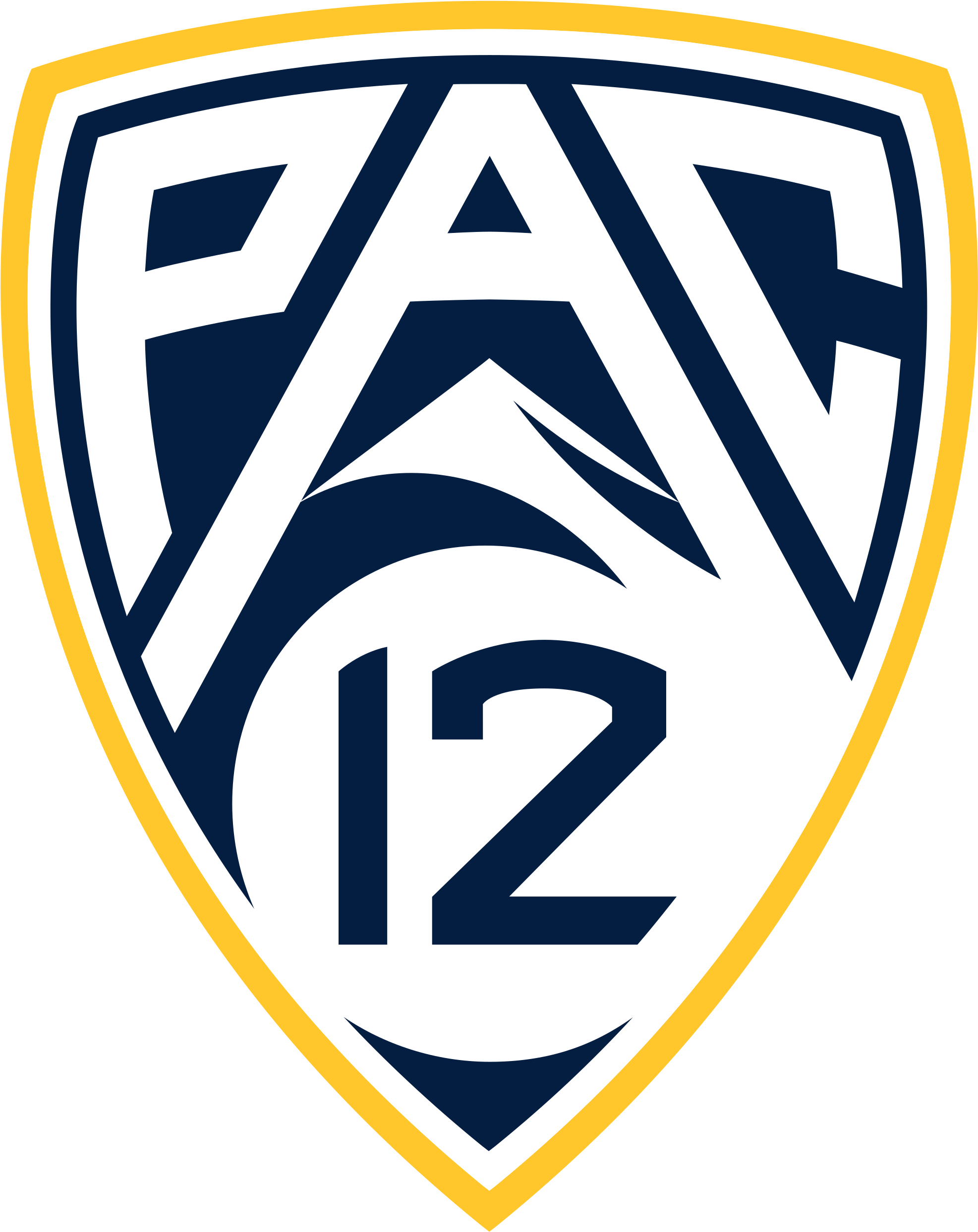 Pac-12 Conference Logo In California's Colors - Pac 10 Logo New (2000x2515), Png Download