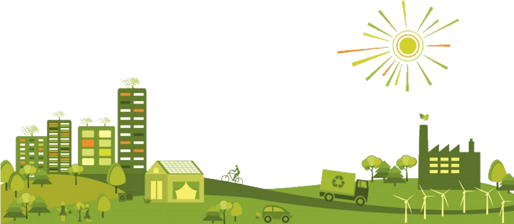 Green-cityscape - Swachh Bharat Summer Internship 2018 (1020x536), Png Download