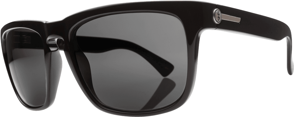 Stock Photo - Knoxville Sunglasses Gloss Black Grey (1000x500), Png Download