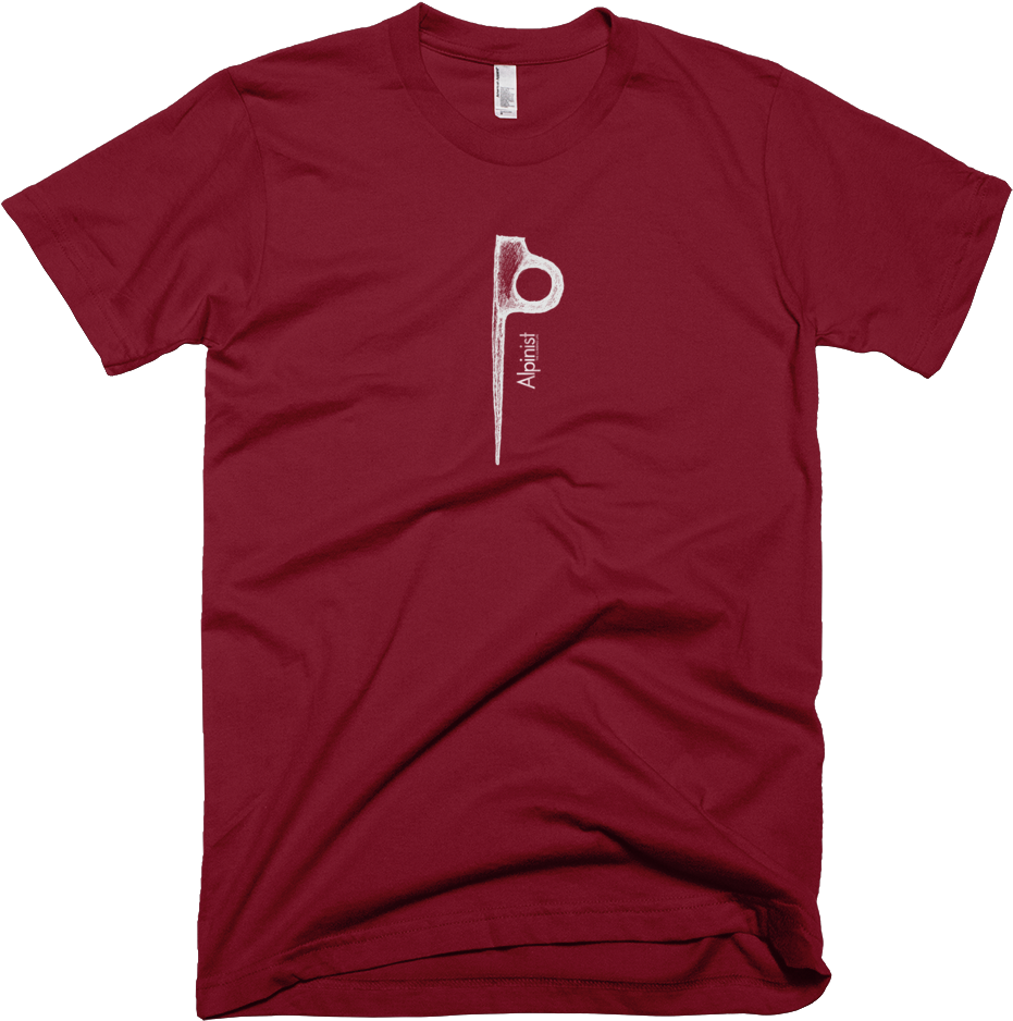 American Apparel Cranberry Wrinkle Front Mockup 1 8f09658a - Fake It Till You Make It Shirt (1000x1000), Png Download