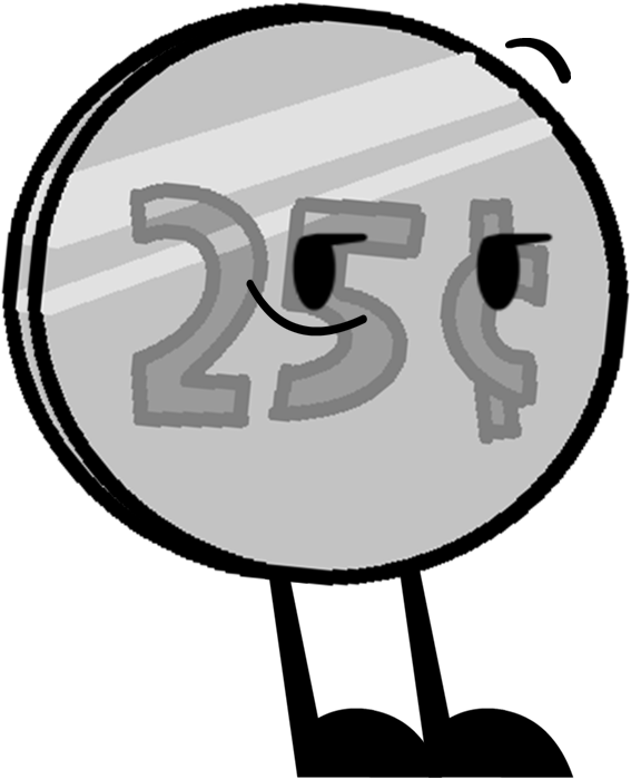 Quarter - Quarter Object Shows (634x742), Png Download