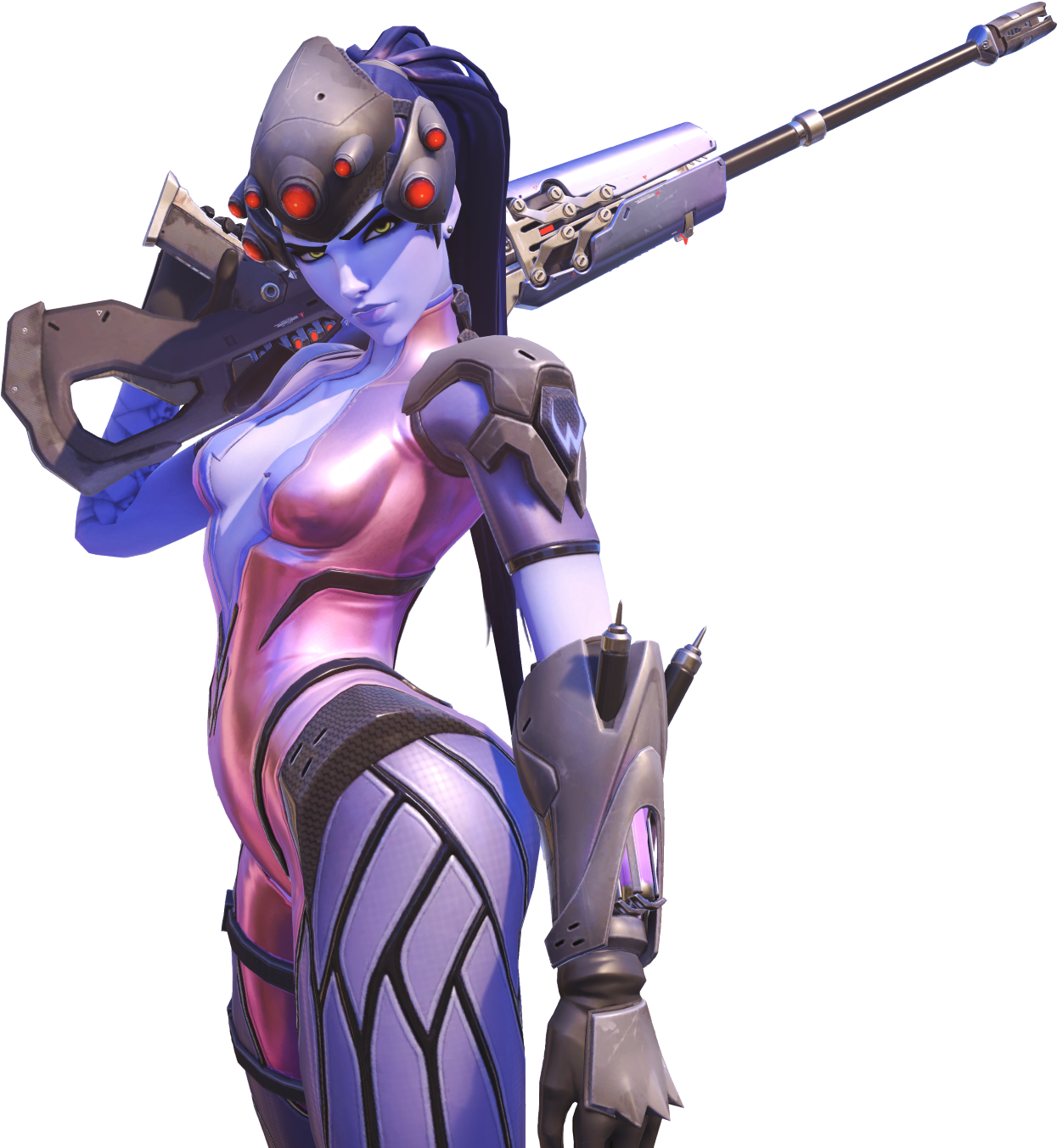 Widowmaker Overwatch Png Clip Art Download - Widowmaker Png (1244x1440), Png Download
