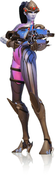 Widowmaker - Widowmaker Png (342x743), Png Download