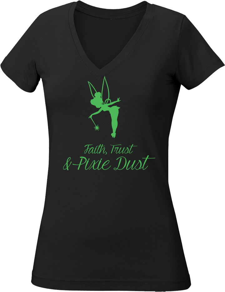 Faith, Trust & Pixie Dust - Drinker Bell Unisex Shirt (1024x1024), Png Download