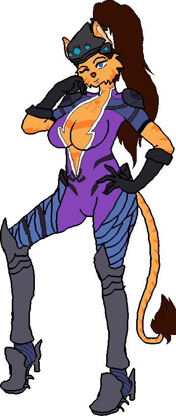 Widow-maker - Cosplay (358x847), Png Download