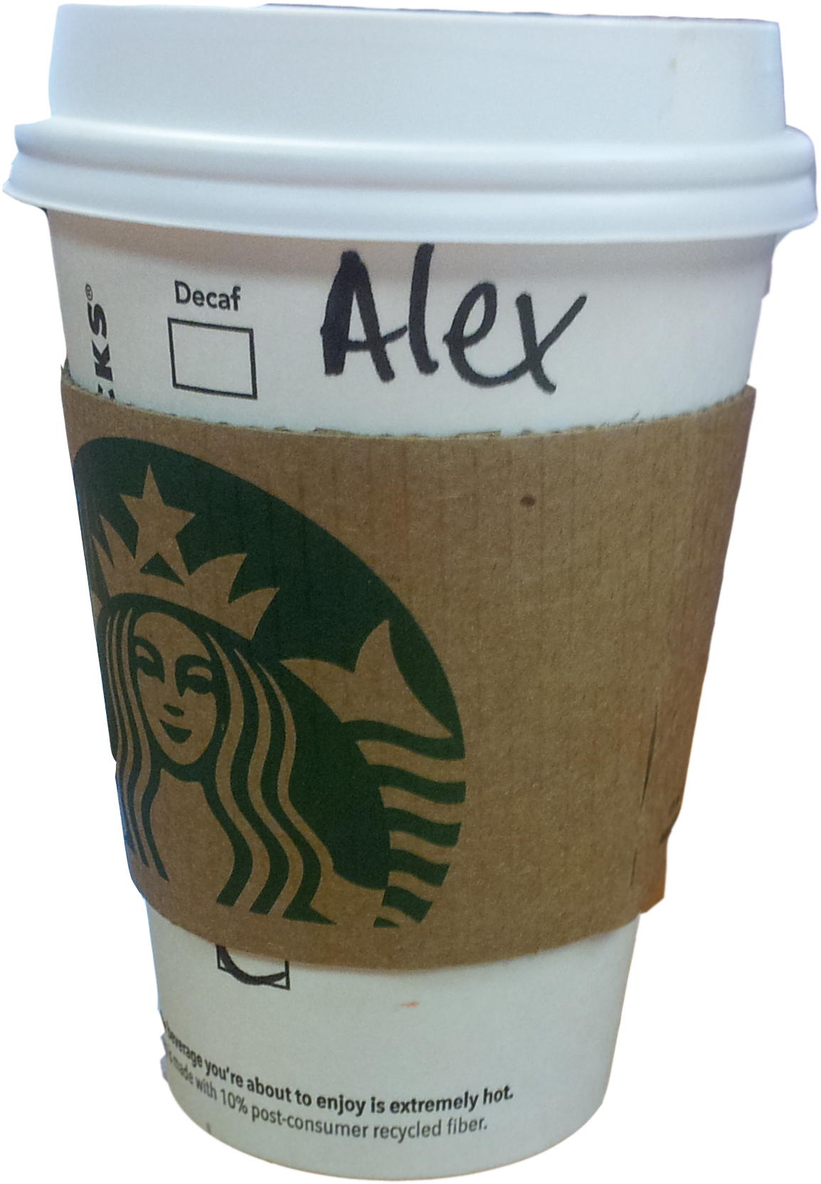 Starbucks Tall Cappuccino - Starbucks New Logo 2011 (1196x1744), Png Download