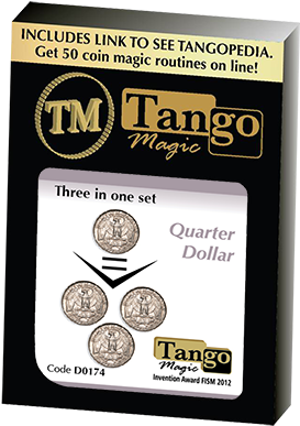 Quatre Quarter Dollars En Un - Magnetic Poker Chip Blue Plus 3 Regular Chips Tango (400x400), Png Download