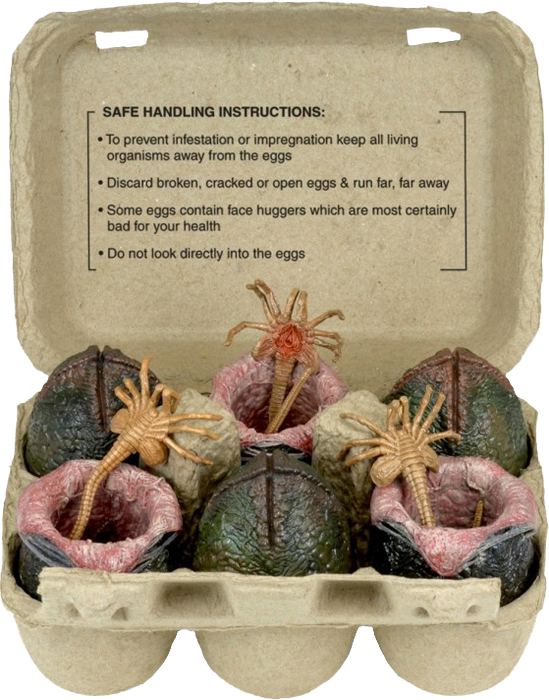 Alien Xenomorph Egg Set In Carton - Neca Xenomorph Eggs (549x700), Png Download