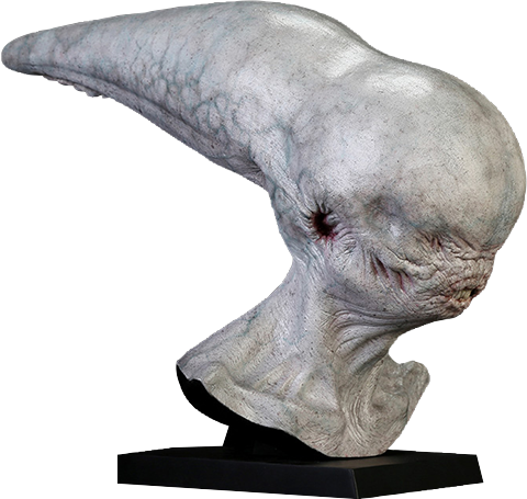 68" Alien - Busto Alien (480x455), Png Download