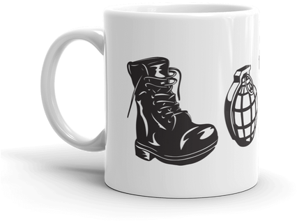 Love Army Mug - Caneca Personalizada Dia Dos Pais (500x500), Png Download
