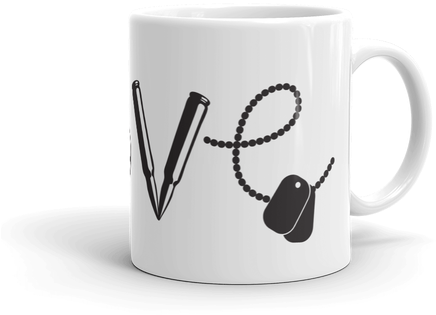 Love Army Mug - Scalable Vector Graphics (500x500), Png Download