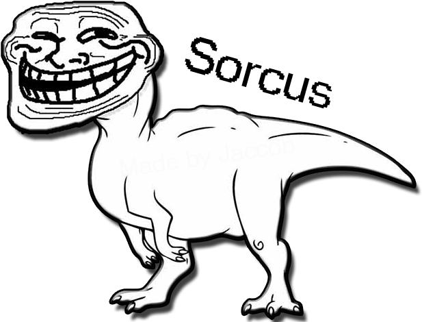 Sorcasaurous - Troll Face (640x480), Png Download