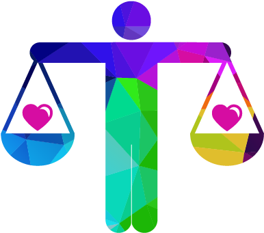 Person Icon Holding Hands Out Like A Legal Scale With - Icon (417x418), Png Download