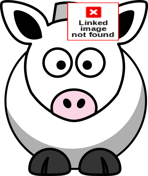 Roblox Cow Clipart British White Cattle White Park - Cartoon Cow (504x600), Png Download