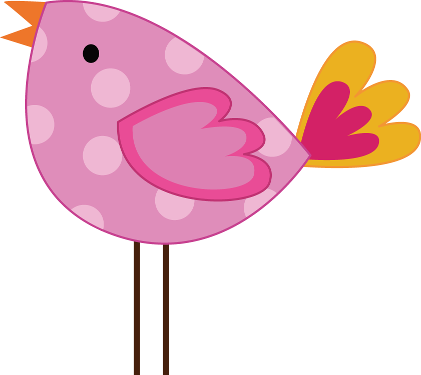 Cilpart Well Suited Design Pretty Pink Jungle - Girly Clipart (841x750), Png Download