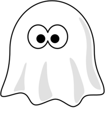 Little Ghost - Cartoon Ghost (400x400), Png Download