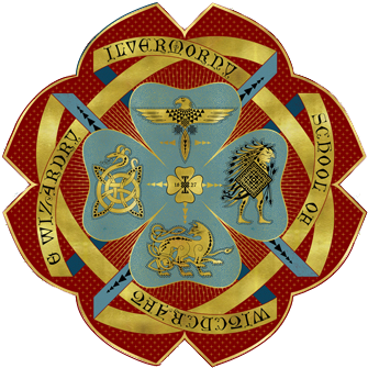 Ilvermorny Crest 4 - Ilvermorny School Of Witchcraft And Wizardry (358x358), Png Download