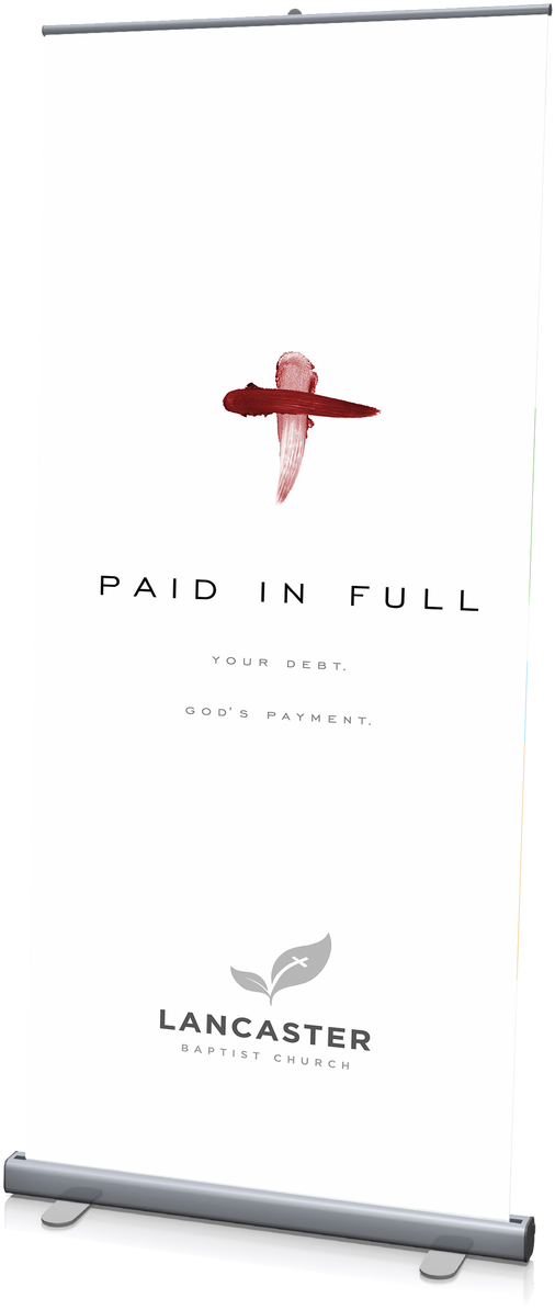 Paid In Full Banner 3'x6 - Paid In Full (907x1280), Png Download