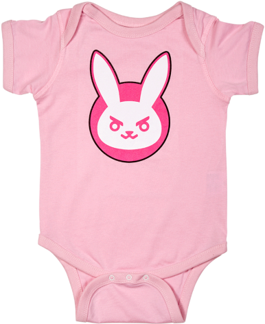 Overwatch D - Va Onesie - D Va Baby Clothes (550x550), Png Download