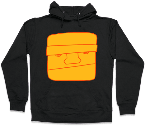 The Clobbering Hero Hooded Sweatshirt - Anxiety Hoodie (484x484), Png Download