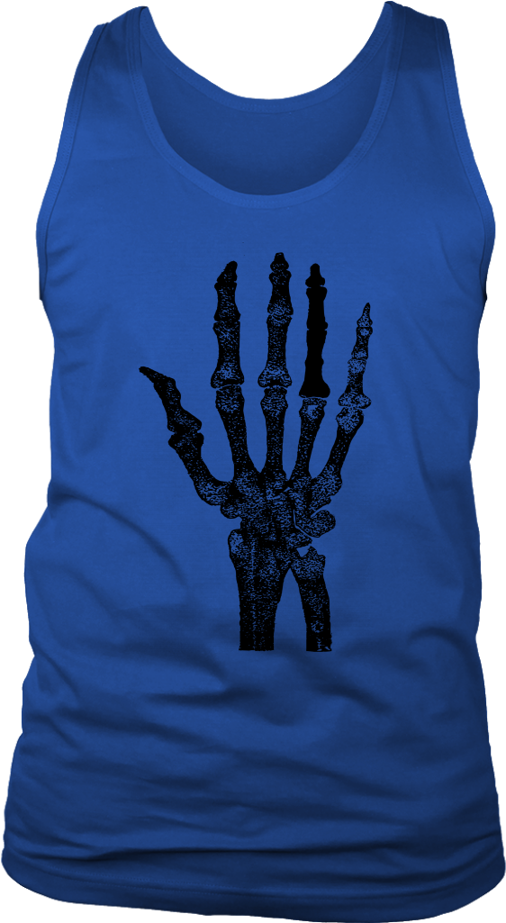 Skeleton Hand T-shirt - Cafepress Iphone 7 Plus Tough Case (1024x1024), Png Download