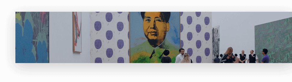 Lorem Ipsum Lorem Ipsum Lorem Ipsum Lorem Ipsum - Andy Warhol Mao (970x273), Png Download