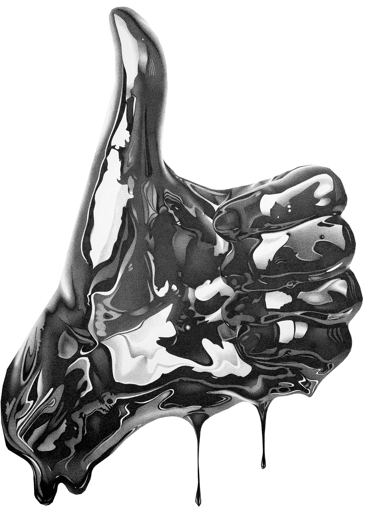 Black Pen Drawings Cool (1346x1764), Png Download