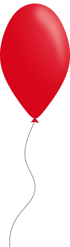 Children's Writer Red Balloon Png - Red Balloon Pdf (228x800), Png Download