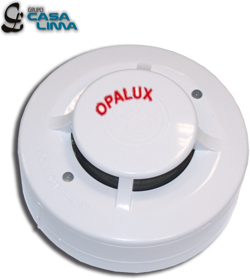 Detector De Humo Opalux Convencional - Lima (841x900), Png Download
