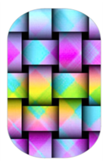 Pastel Paper Chain - Mobile Phone (550x550), Png Download