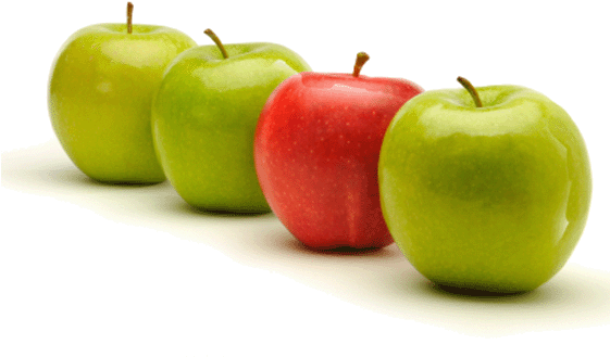 21 Pm 30619 Xl Illustration Worldpeople 2/26/2013 - 4 Apples (560x360), Png Download