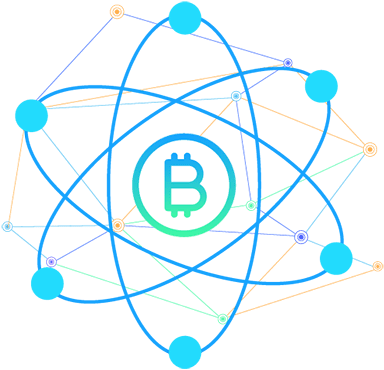 Blockchain Infrastructure - Satellite Orbits (465x405), Png Download