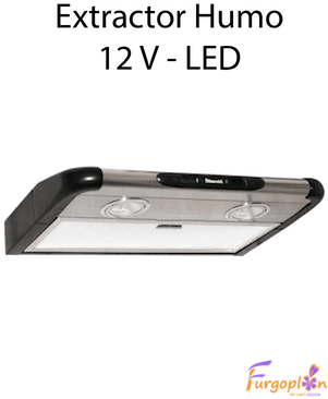 Campana Extractora Humo Led Flat 12 V - Campana Extractora 12v (300x400), Png Download