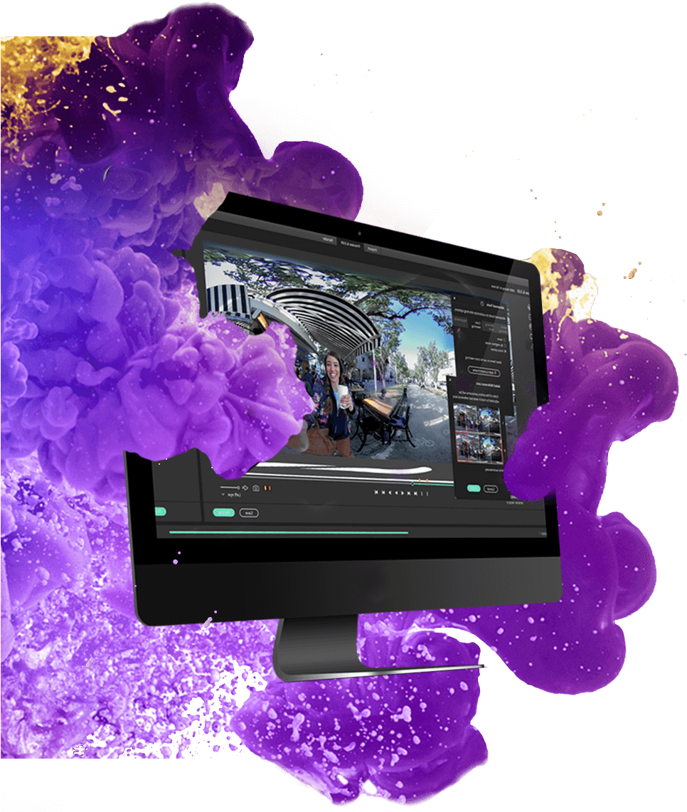 Vuze Vr Studio - Vuze Vr Camera (982x1147), Png Download