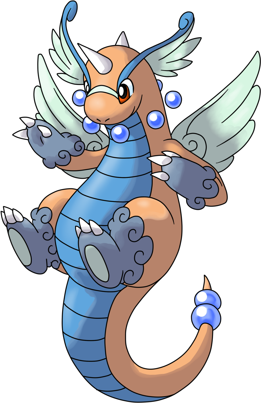 Cool Mega - Mega Dragonite (1024x1424), Png Download