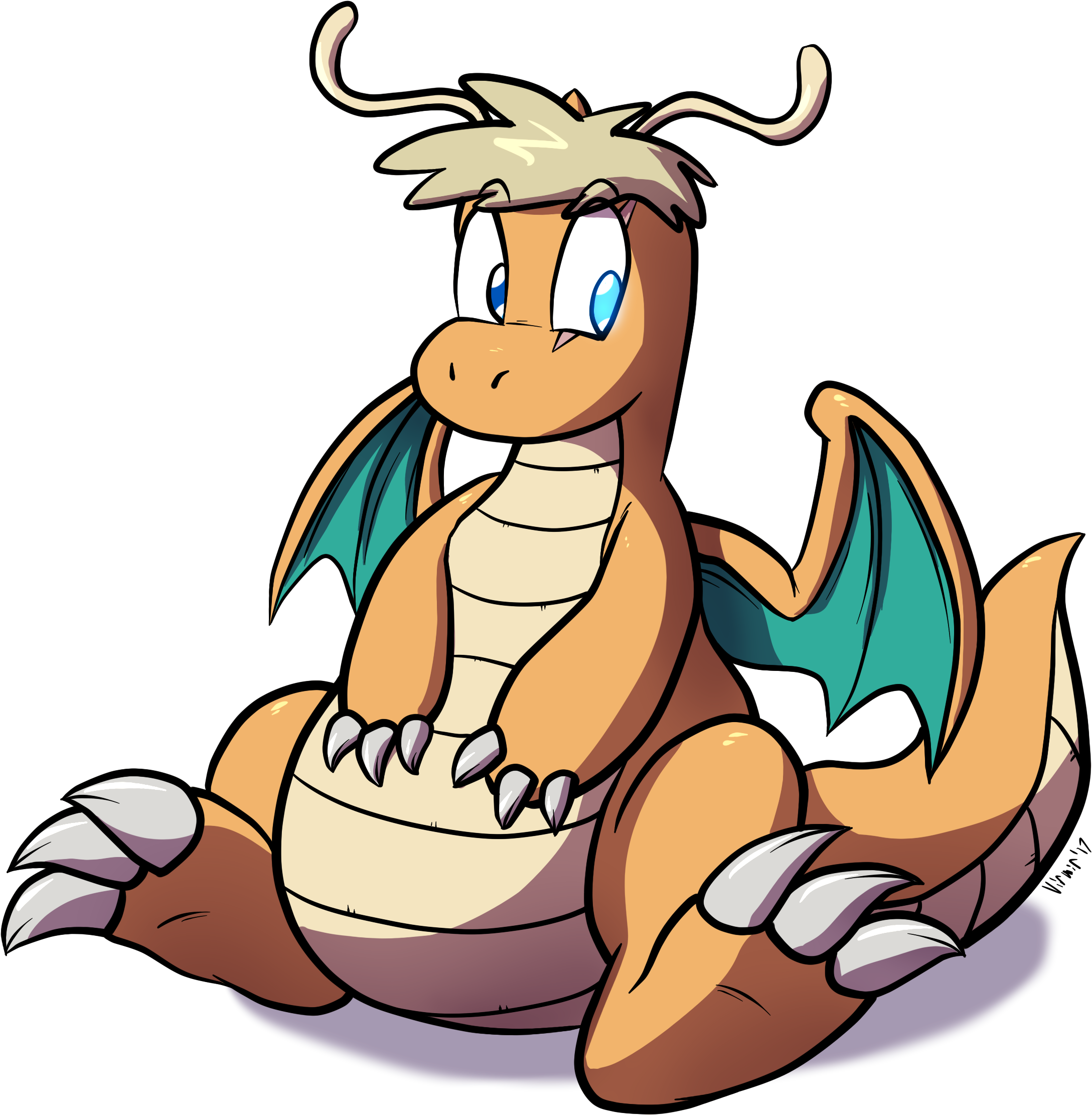 Dragonite Zaithriel - Virmir Music Buff (800x734), Png Download