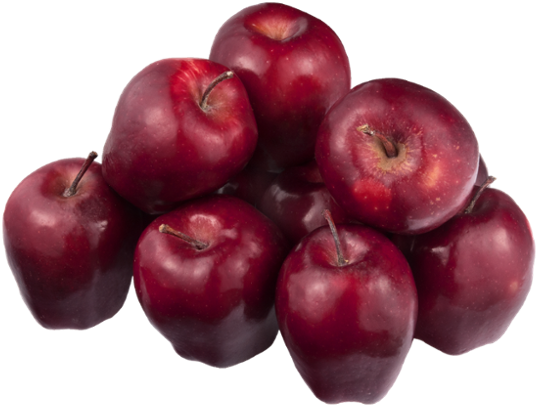 Red Delicious Apples Organic - Generic Brand Red Delicious Apples (3 Lb. Bag) (600x469), Png Download