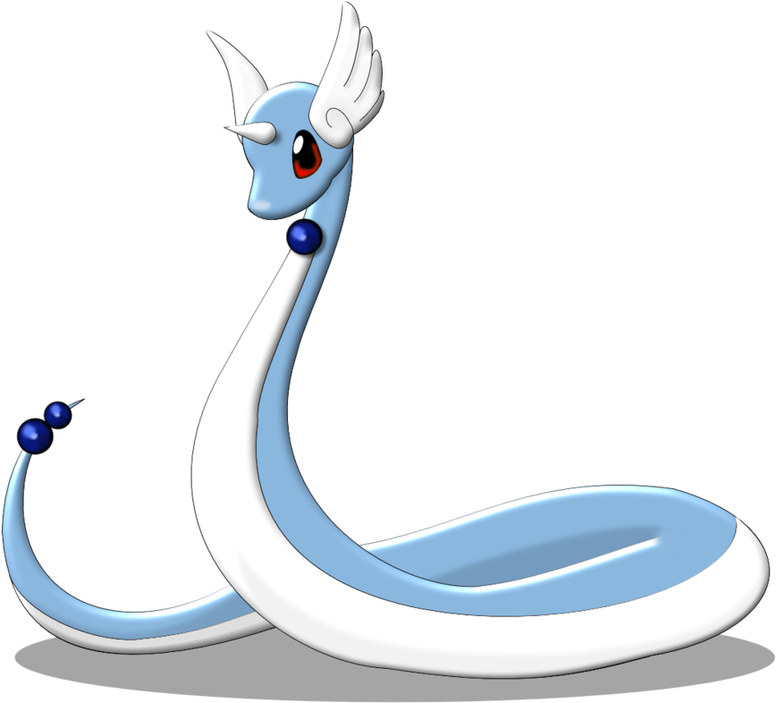 Dragonair By Veliah On Deviantart - Pokemon Dragonair (956x835), Png Download