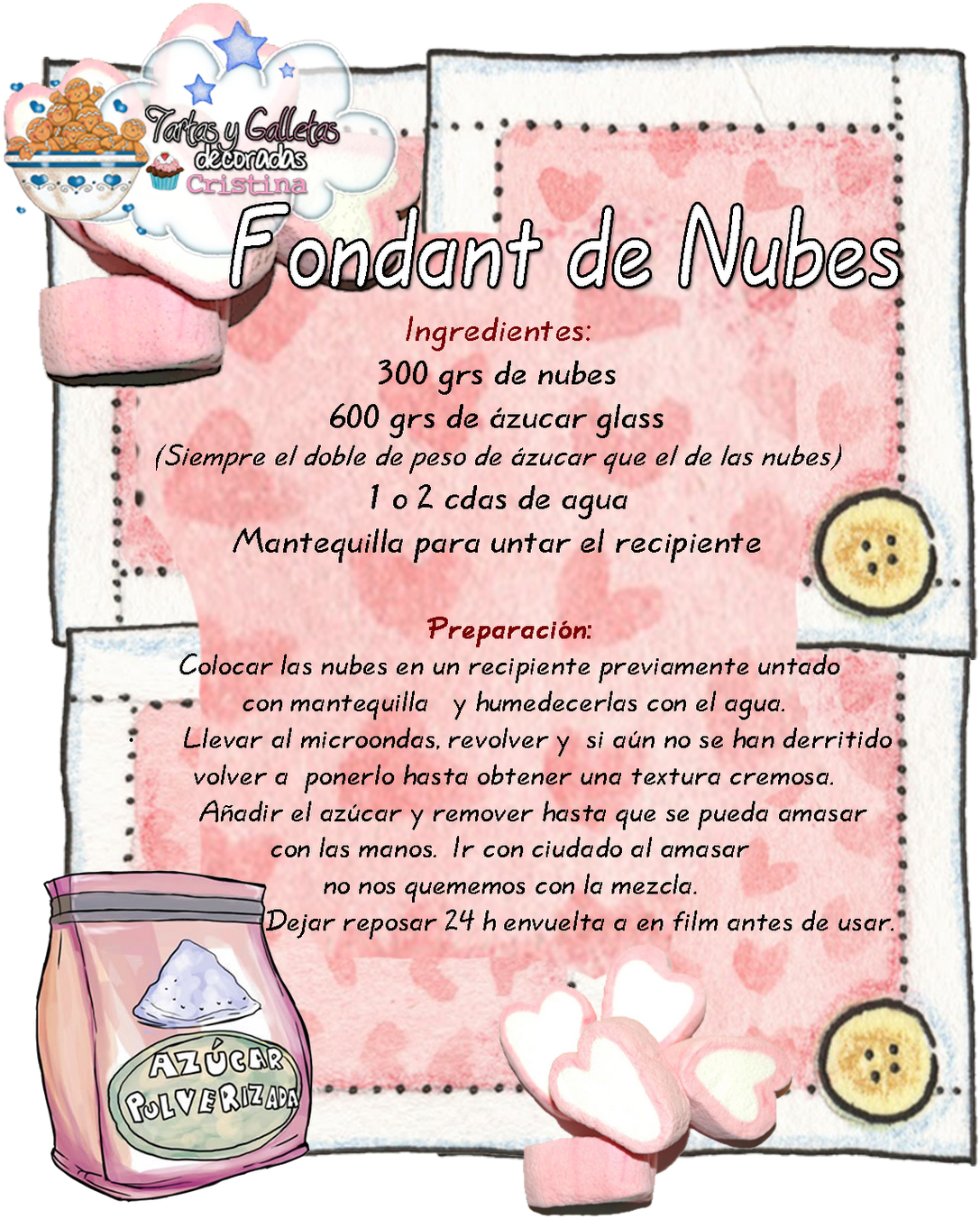 Fondant De Nubes - Cake (1190x1600), Png Download