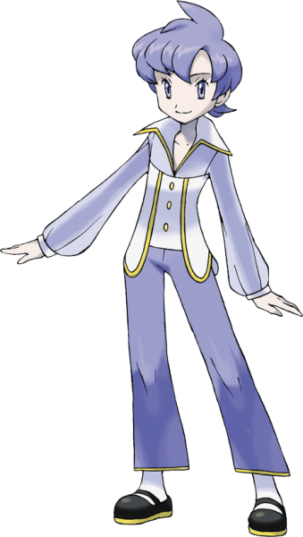 #salon Maiden Anabel From The Official Artwork Set - Anabel Pokemon Battle Frontier (339x600), Png Download